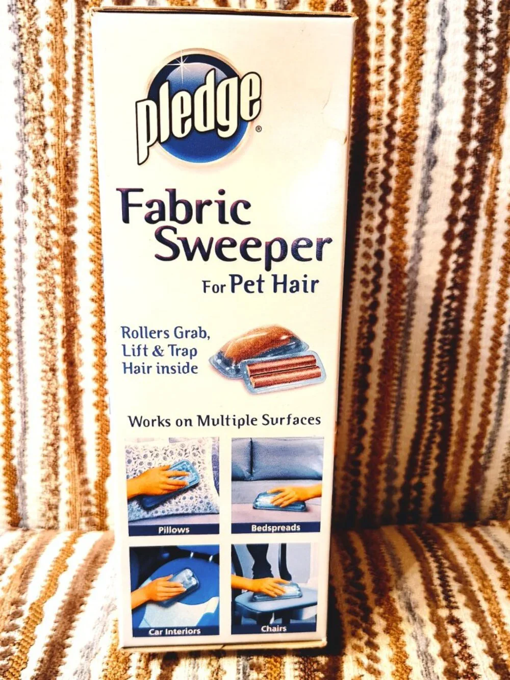 Pledge Fabric Sweeper For Pet Hair 1 Multi Use Disposable Sweeper New In Box